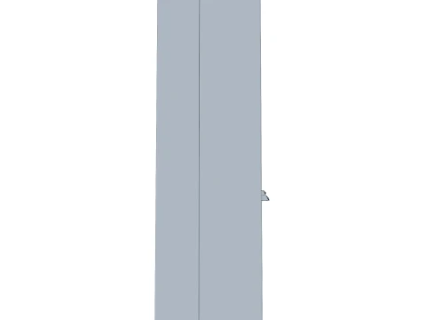 Corner Display Cabinet Victoria 15 3D Model