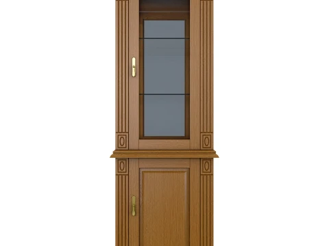 Display Cabinet Victoria 12 3D Model
