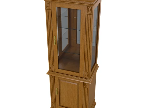 Display Cabinet Victoria 12 3D Model