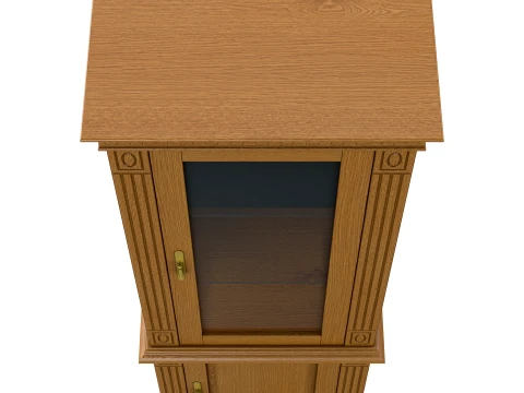 Display Cabinet Victoria 12 3D Model
