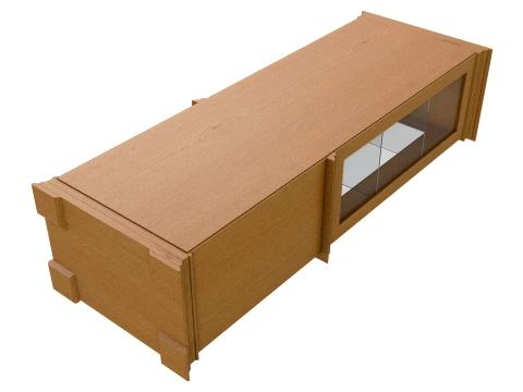 Display Cabinet Victoria 12 3D Model