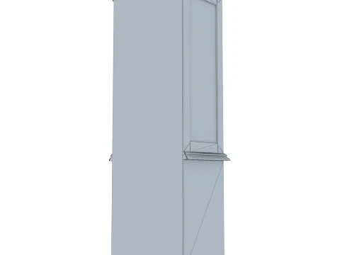 Display Cabinet Victoria 12 3D Model