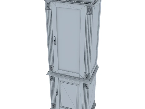 Display Cabinet Victoria 12 3D Model