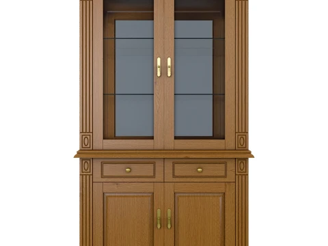 Display Cabinet Victoria 13 3D Model