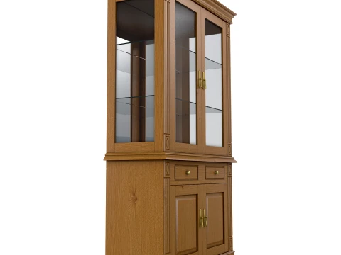 Display Cabinet Victoria 13 3D Model