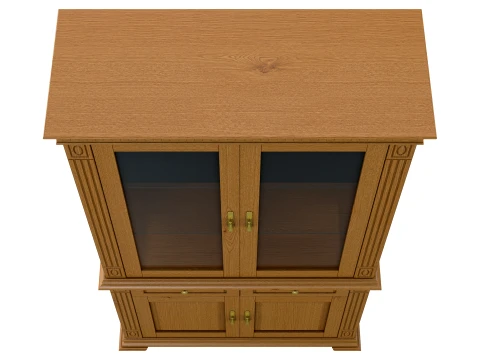 Display Cabinet Victoria 13 3D Model