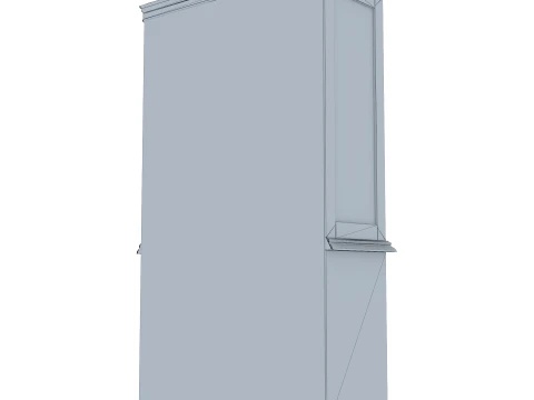 Display Cabinet Victoria 13 3D Model