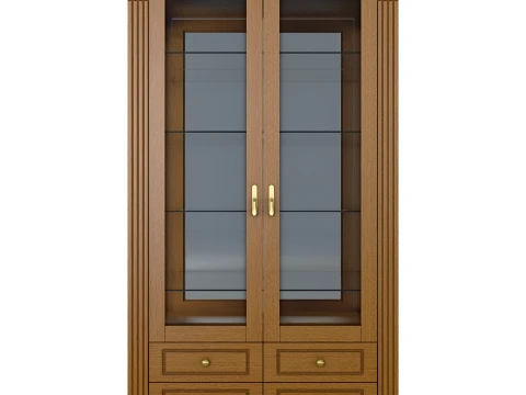 Display Cabinet Victoria 18 3D Model