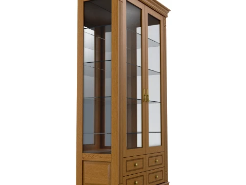 Display Cabinet Victoria 18 3D Model