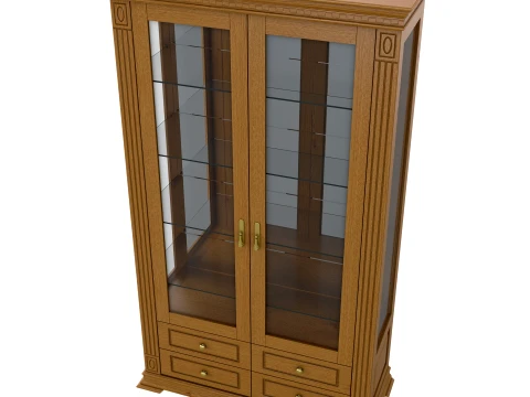 Display Cabinet Victoria 18 3D Model