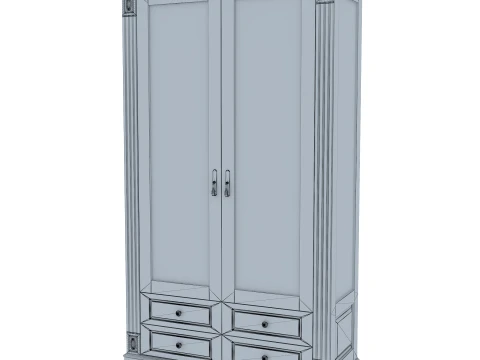 Display Cabinet Victoria 18 3D Model