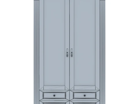 Display Cabinet Victoria 18 3D Model