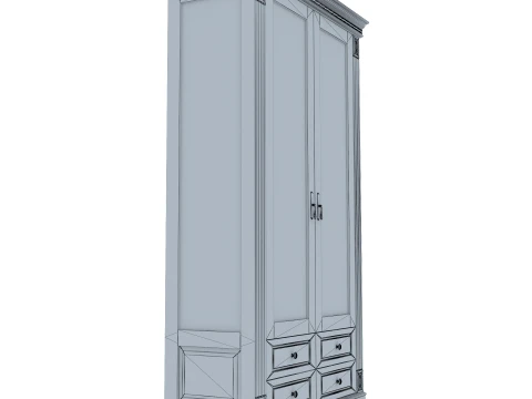 Display Cabinet Victoria 18 3D Model
