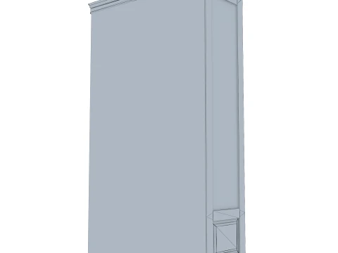 Display Cabinet Victoria 18 3D Model