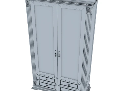 Display Cabinet Victoria 18 3D Model
