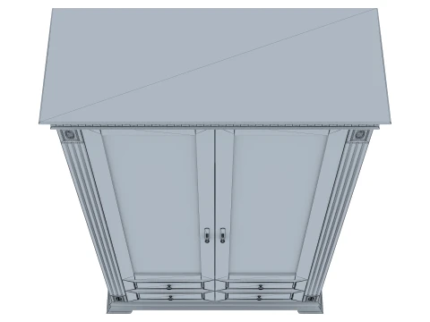 Display Cabinet Victoria 18 3D Model