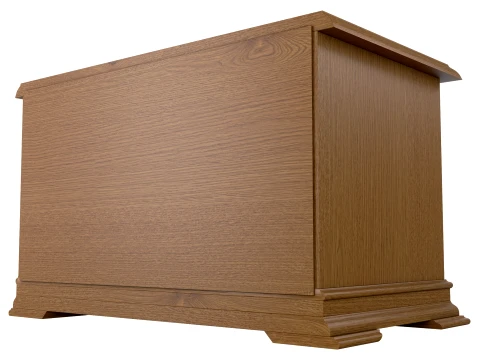 Low Media Cabinet Victoria 05 3D Model