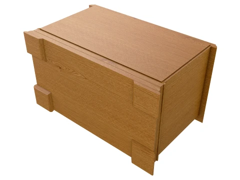 Low Media Cabinet Victoria 05 3D Model