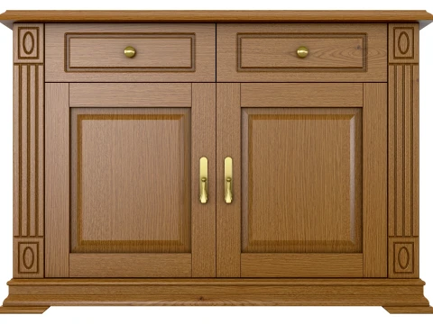 Sideboard Cabinet Victoria 02 3D Model
