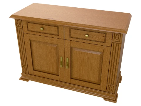 Sideboard Cabinet Victoria 02 3D Model