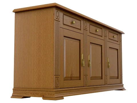 Sideboard Cabinet Victoria 03 3D Model