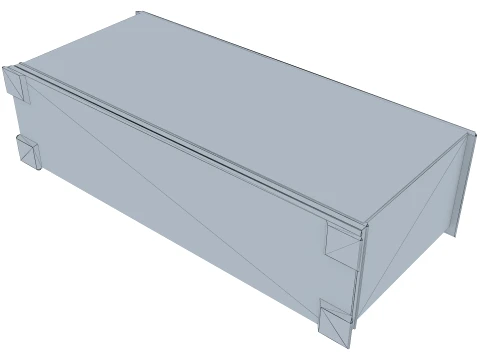 Sideboard Cabinet Victoria 03 3D Model