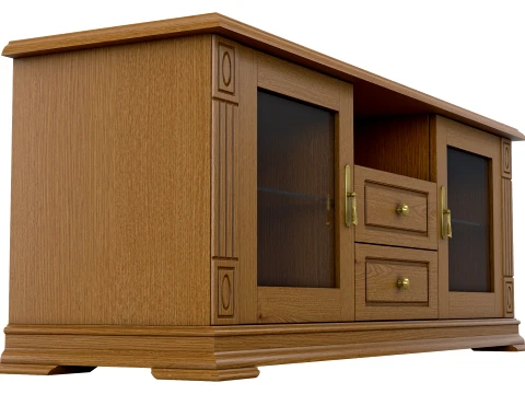 TV Stand Cabinet Victoria 06 3D Model