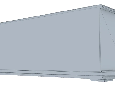 TV Stand Cabinet Victoria 06 3D Model