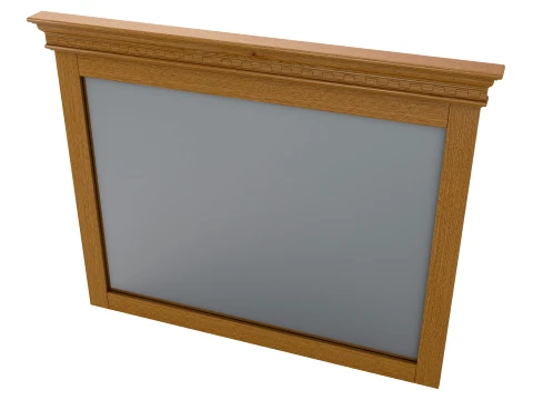 Wall Mirror Victoria 28 3D Model