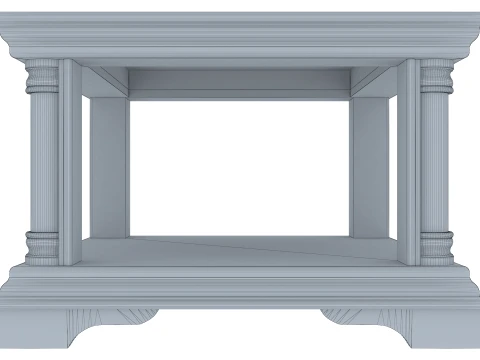 Coffee Table Omega 21 3D Model