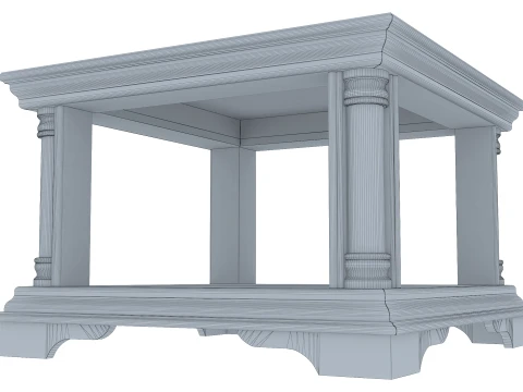 Coffee Table Omega 21 3D Model