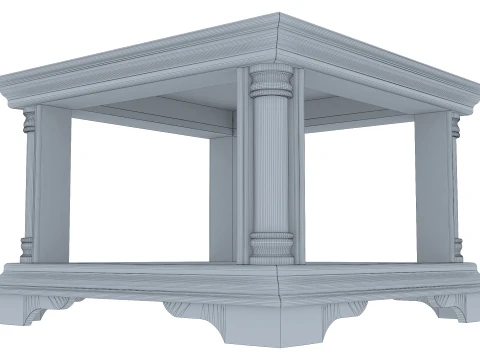 Coffee Table Omega 21 3D Model