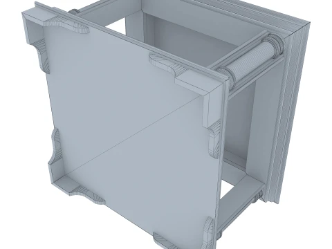 Coffee Table Omega 21 3D Model
