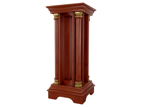 Column Stand Omega 16 3D Model