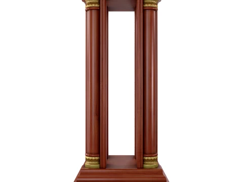 Column Stand Omega 16 3D Model