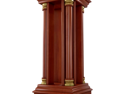 Column Stand Omega 16 3D Model
