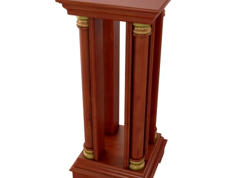 Column Stand Omega 16 3D Model