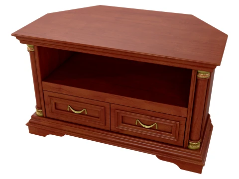 Corner Media Cabinet Omega 12 3D Model