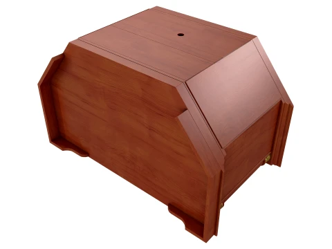 Corner Media Cabinet Omega 12 3D Model