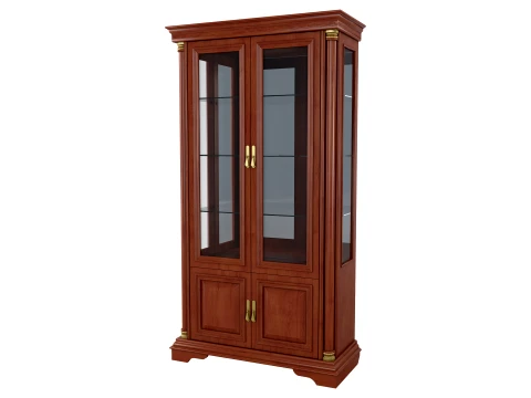 Display Cabinet Omega 02 1 3D Model