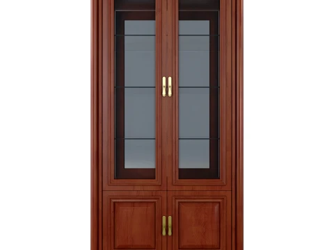 Display Cabinet Omega 02 1 3D Model