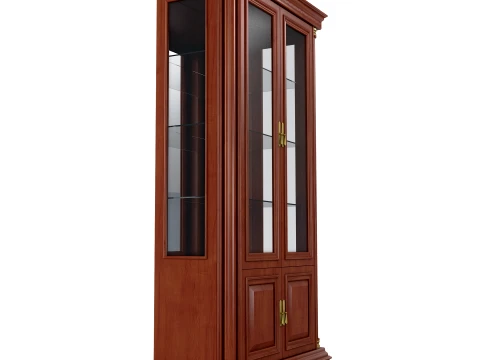 Display Cabinet Omega 02 1 3D Model