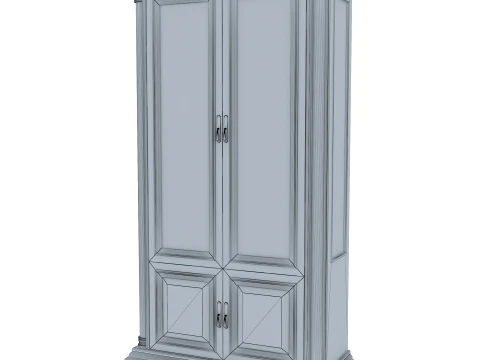 Display Cabinet Omega 02 1 3D Model