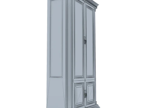 Display Cabinet Omega 02 1 3D Model