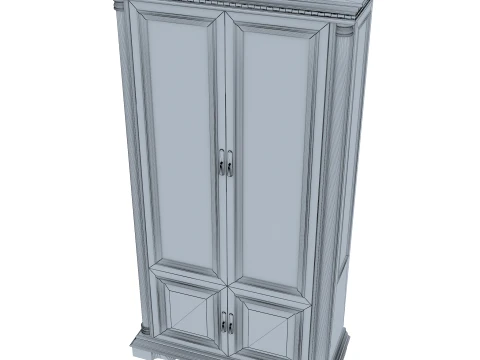 Display Cabinet Omega 02 1 3D Model
