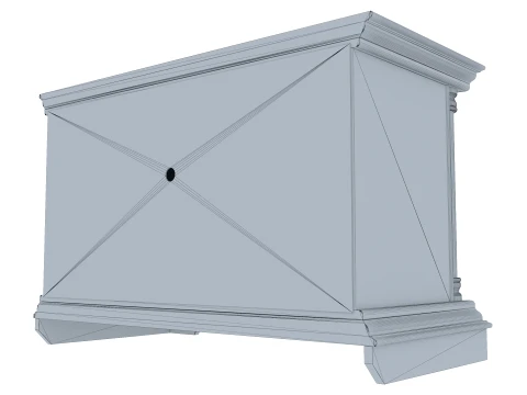 Media Console Omega 13 3D Model
