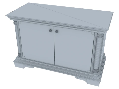 Media Console Omega 13 3D Model
