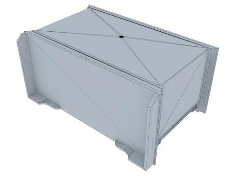 Media Console Omega 13 3D Model