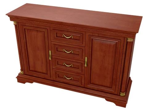 Sideboard Cabinet Omega 07 3D Model