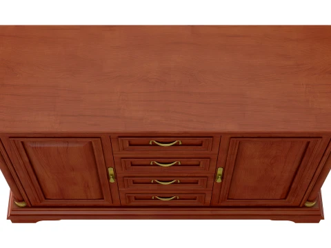 Sideboard Cabinet Omega 07 3D Model
